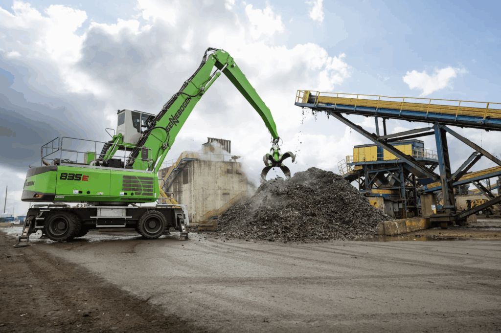 Pacific Recycling yard equipment